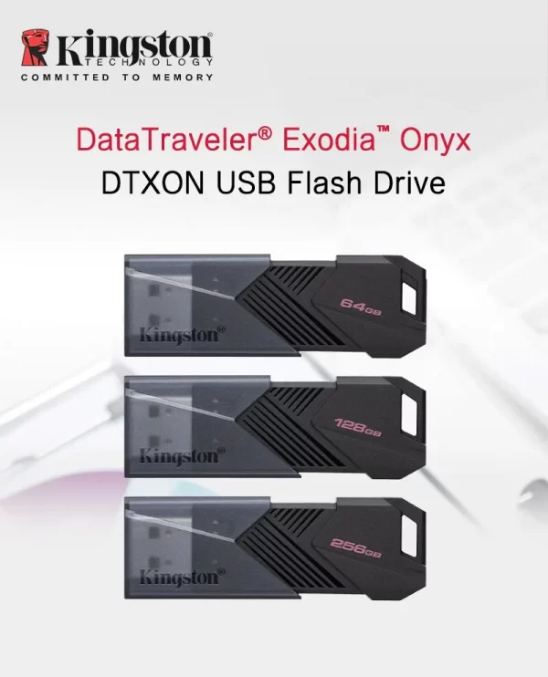 Unidad flash USB Kingston, pendrive DTXM,64GB, CLE, disco flash 3,2 USB, mini llave de memoria, unidades 3,0 - Imagen 2